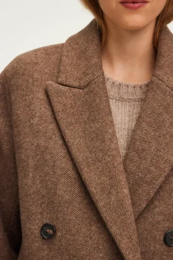 Manteau long à chevrons - LINE | Pablo Store
