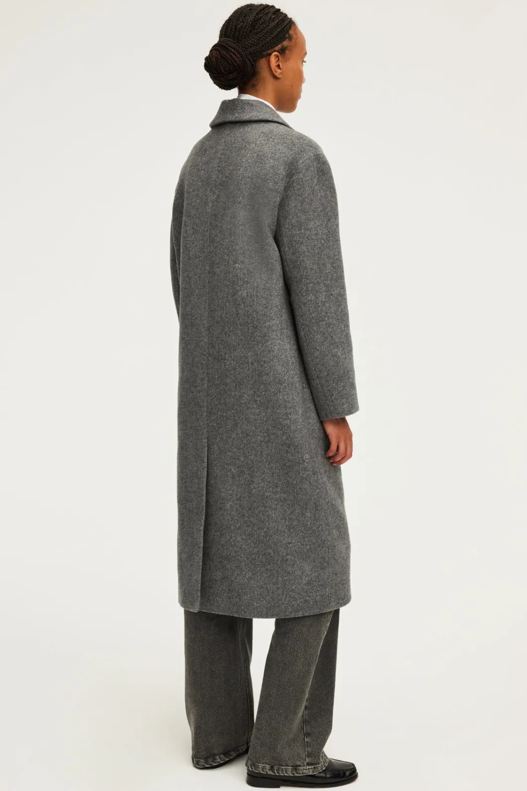 Manteau long à chevrons - LINE | Pablo Clearance