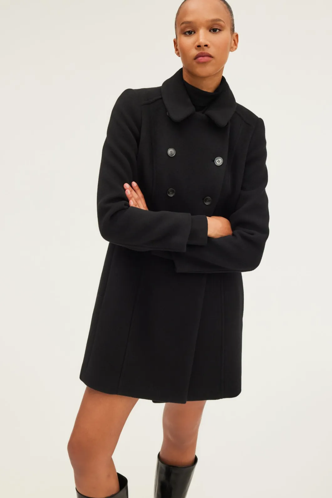 Manteau mi-long cintré - LIORA | Pablo Fashion