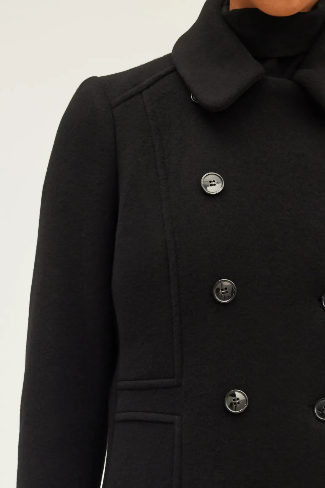 Manteau mi-long cintré - LIORA | Pablo Fashion