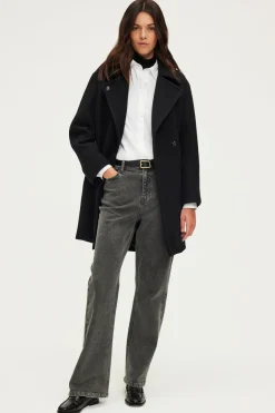 Manteau mi-long en laine - LYNDSAY | Pablo Sale