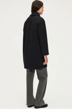 Manteau mi-long en laine - LYNDSAY | Pablo Sale