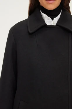 Manteau mi-long en laine - LYNDSAY | Pablo Sale