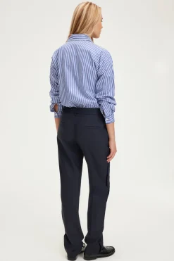Pantalon à bande de velours - NIHELLE | Pablo Shop