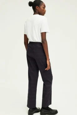 Pantalon carotte à carreaux - NOUHA | Pablo Sale