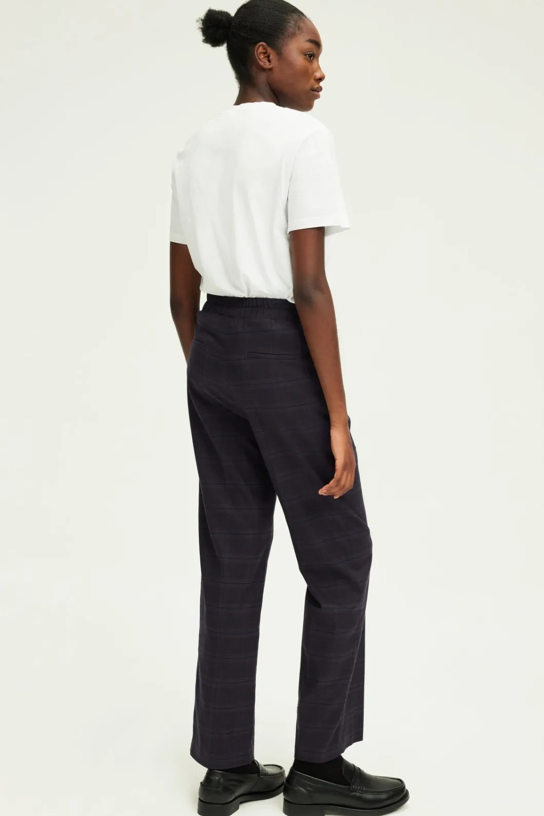 Pantalon carotte à carreaux - NOUHA | Pablo Sale