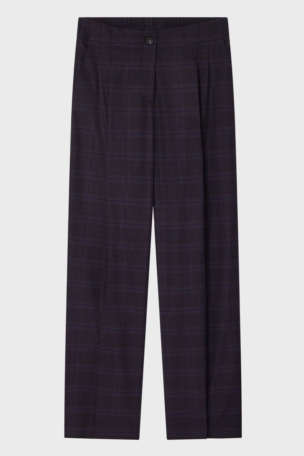 Pantalon carotte à carreaux - NOUHA | Pablo Sale