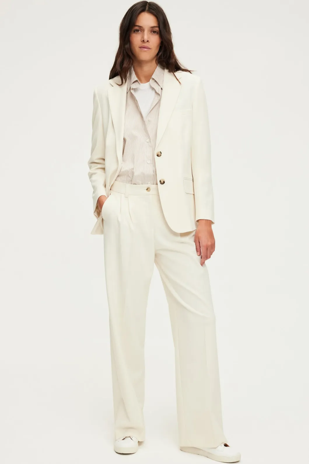 Pantalon carotte uni - NOUAILA | Pablo Online