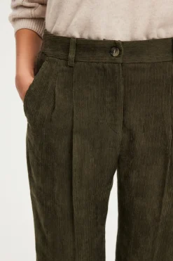 Pantalon en velours fluide à côtes - NESS | Pablo Hot