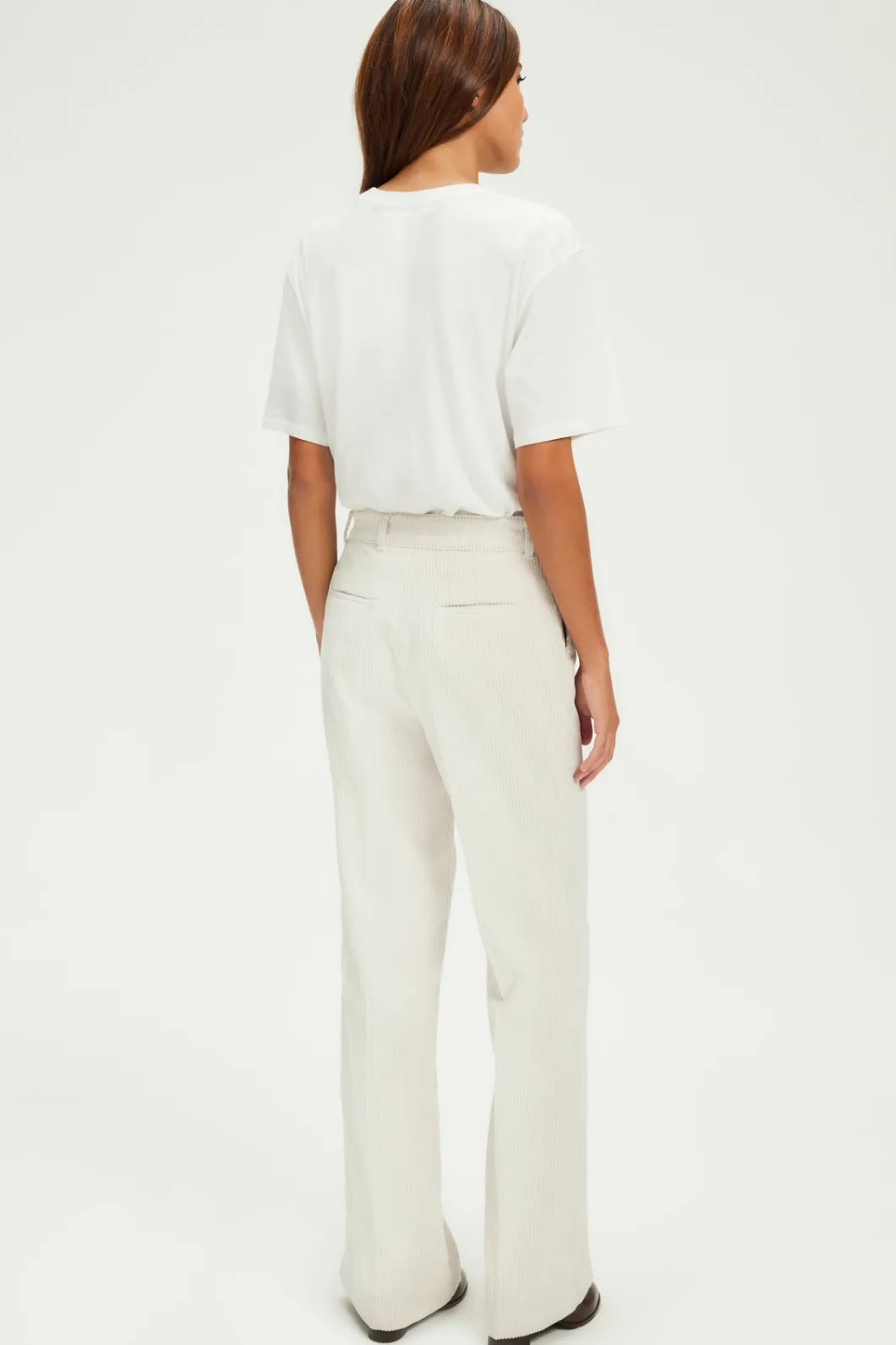 Pantalon en velours fluide à côtes - NADIA | Pablo Sale