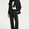 Pantalon large à boutons en strass - NADA | Pablo Cheap