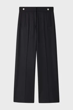 Pantalon large à boutons en strass - NADA | Pablo Cheap