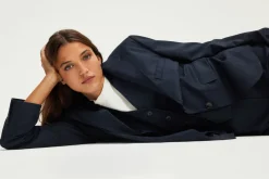 Pantalon large à fines rayures - NOLENE | Pablo Shop
