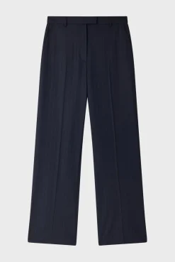 Pantalon large à fines rayures - NOLENE | Pablo Shop