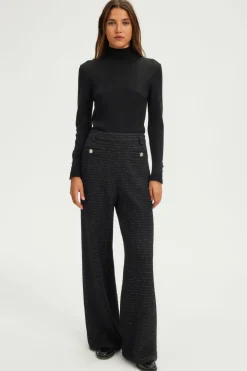 Pantalon large en tweed et lurex - NARELLE | Pablo Best Sale