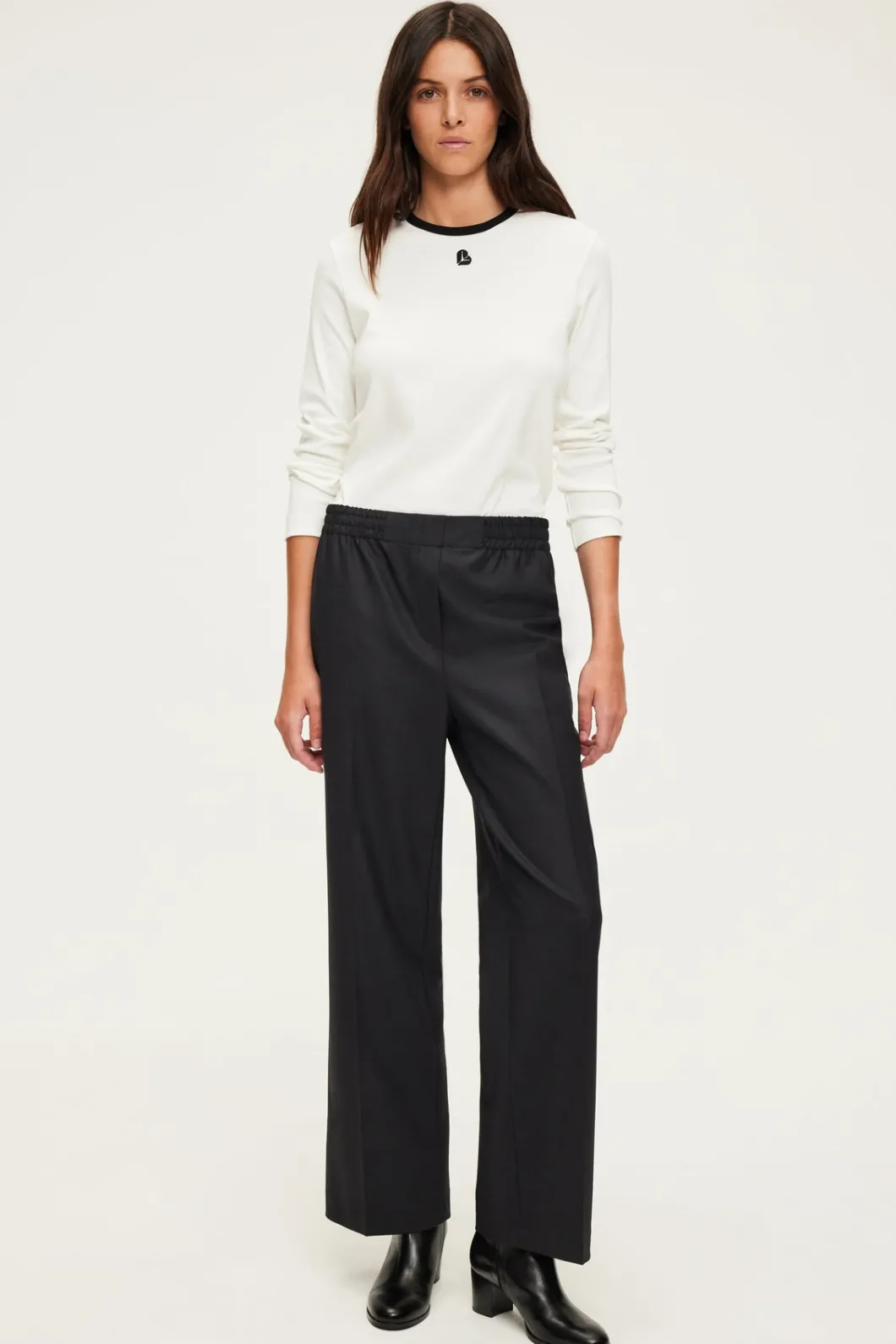 Pantalon large élastiqué - NAYELY | Pablo Cheap