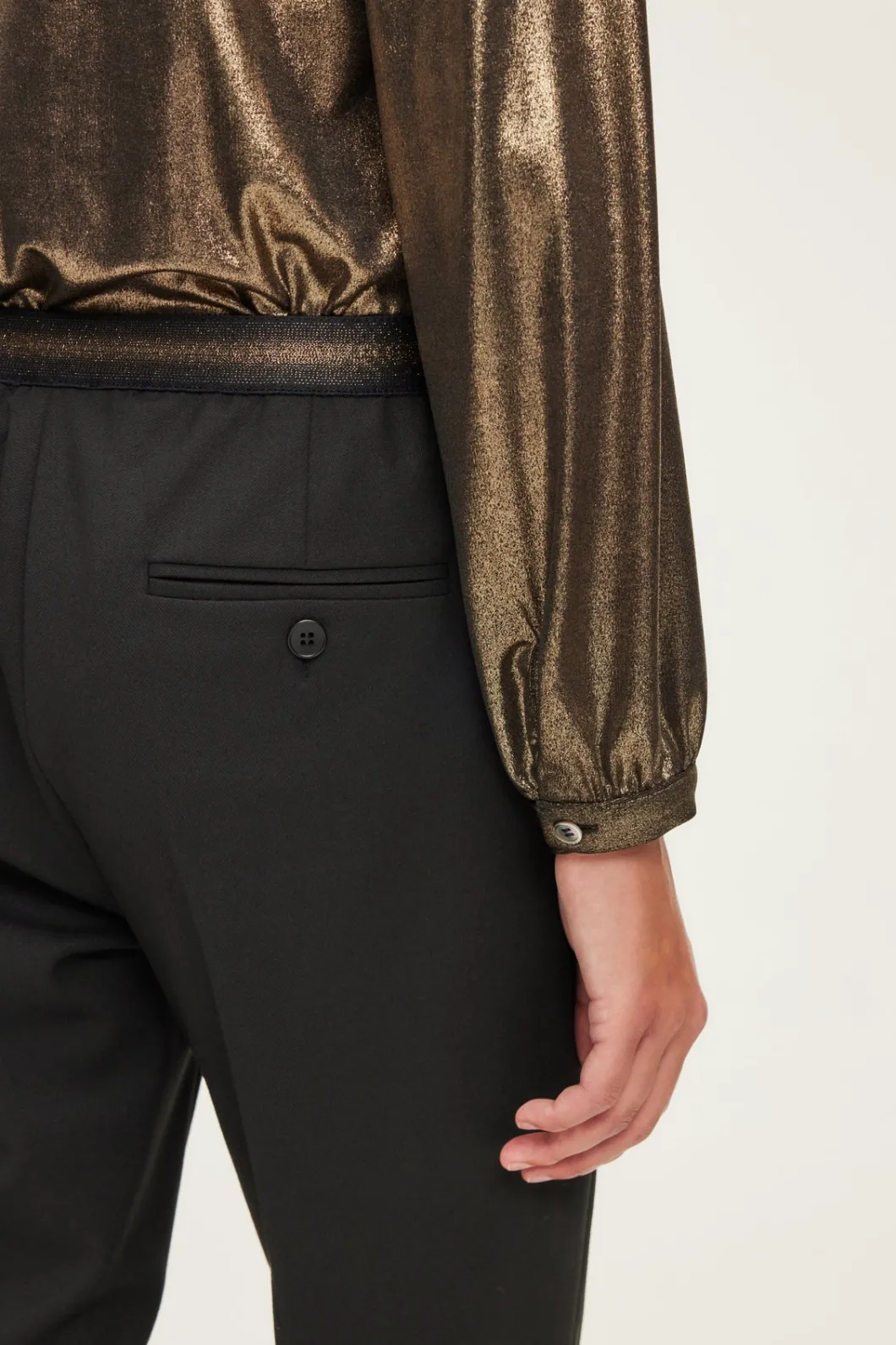 Pantalon large élastiqué - NEELA | Pablo Online
