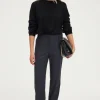Pantalon slim à petits carreaux - NOLWENN | Pablo Sale