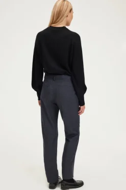Pantalon slim à petits carreaux - NOLWENN | Pablo Sale