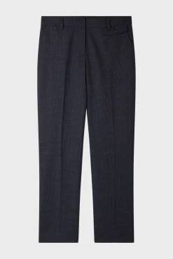 Pantalon slim à petits carreaux - NOLWENN | Pablo Sale