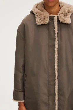 Parka réversible à capuche - LOUANE | Pablo Fashion