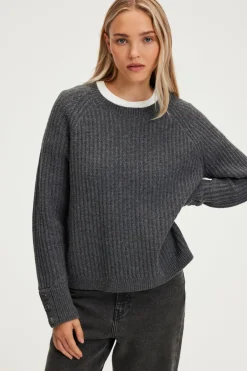 Pull à côtes en laine - JOLYANNE | Pablo Cheap