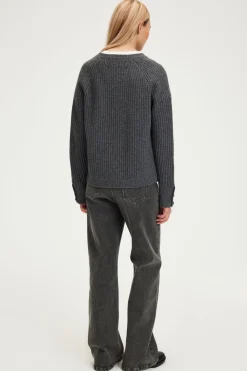 Pull à côtes en laine - JOLYANNE | Pablo Cheap
