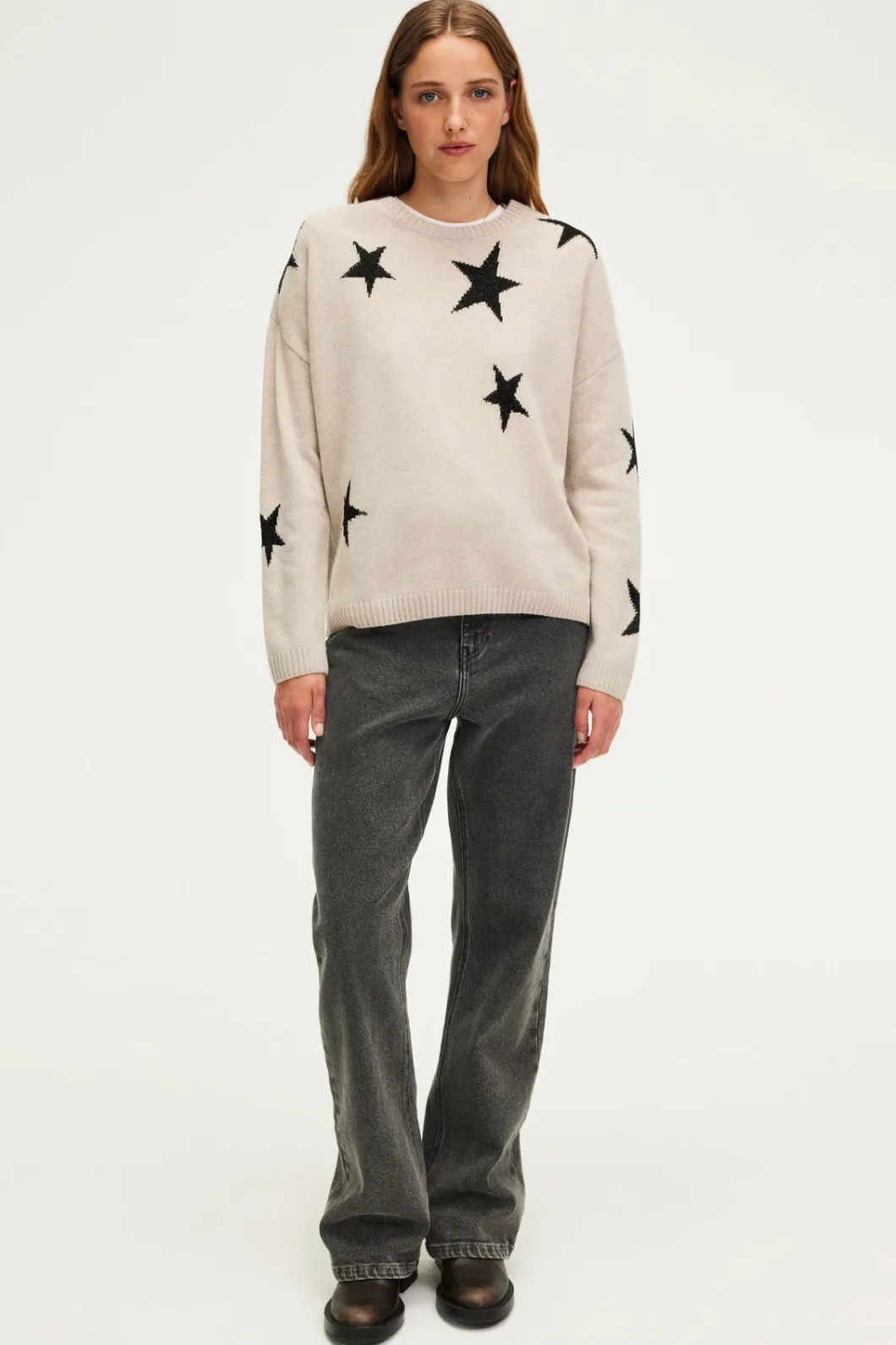 Pull col rond à étoiles - JESSALYNN | Pablo New