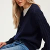 Pull en laine aux manches ajourées - JIOTI | Pablo Sale