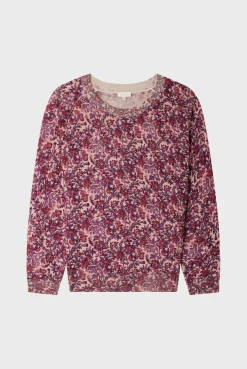 Pull fin à fleurs et lurex - JALYSSA | Pablo Online