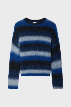 Pull épais oversize à rayures - JOYA | Pablo Best Sale