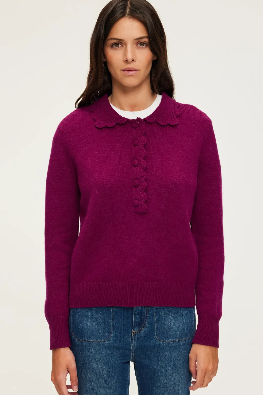 Pull polo en laine - JANIRA | Pablo Clearance