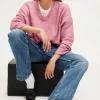 Pull V oversize chiné - JOURNA | Pablo Cheap