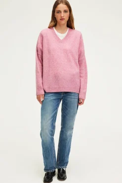 Pull V oversize chiné - JOURNA | Pablo Cheap