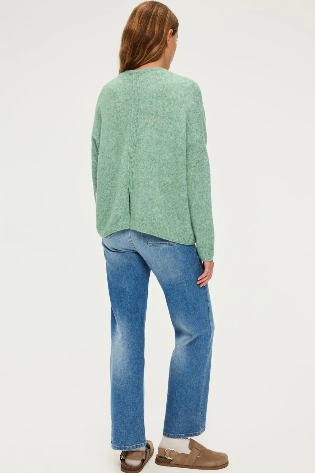 Pull V oversize chiné - JOURNA | Pablo New