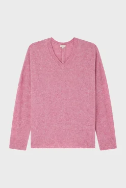 Pull V oversize chiné - JOURNA | Pablo Cheap
