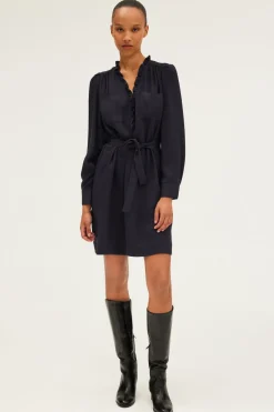 Robe courte à lurex et volants - SONIA | Pablo Best