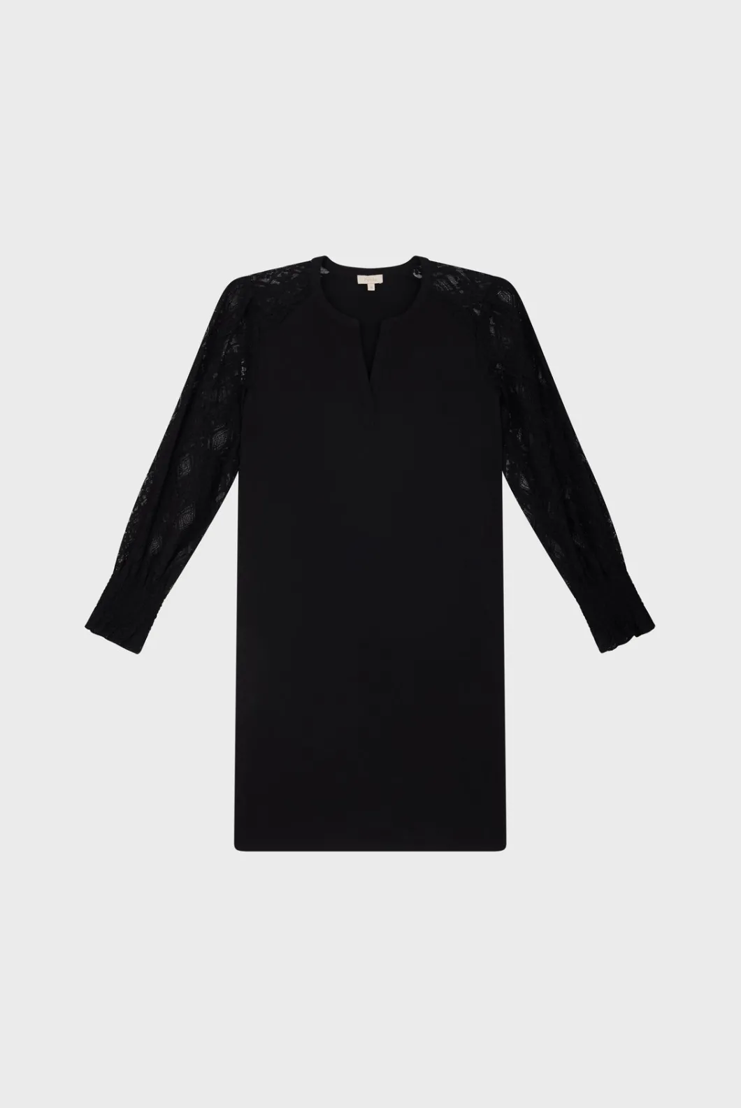 Robe courte aux manches en dentelle - STEPHANIE | Pablo Shop