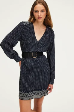 Robe courte imprimée - SOLANA | Pablo New