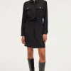 Robe courte zippée à col -SORAYA | Pablo Best Sale