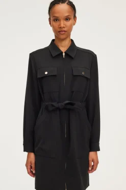 Robe courte zippée à col -SORAYA | Pablo Best Sale