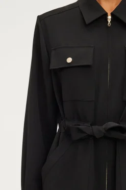 Robe courte zippée à col -SORAYA | Pablo Best Sale