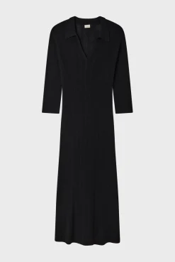 Robe en laine fine à côtes - SYRIELLE | Pablo Store
