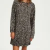 Robe léopard courte en laine - SEVANE | Pablo Best Sale