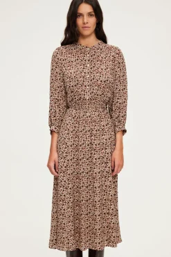 Robe midi à fleurs - SOIZIC | Pablo Clearance
