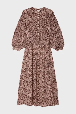 Robe midi à fleurs - SOIZIC | Pablo Clearance