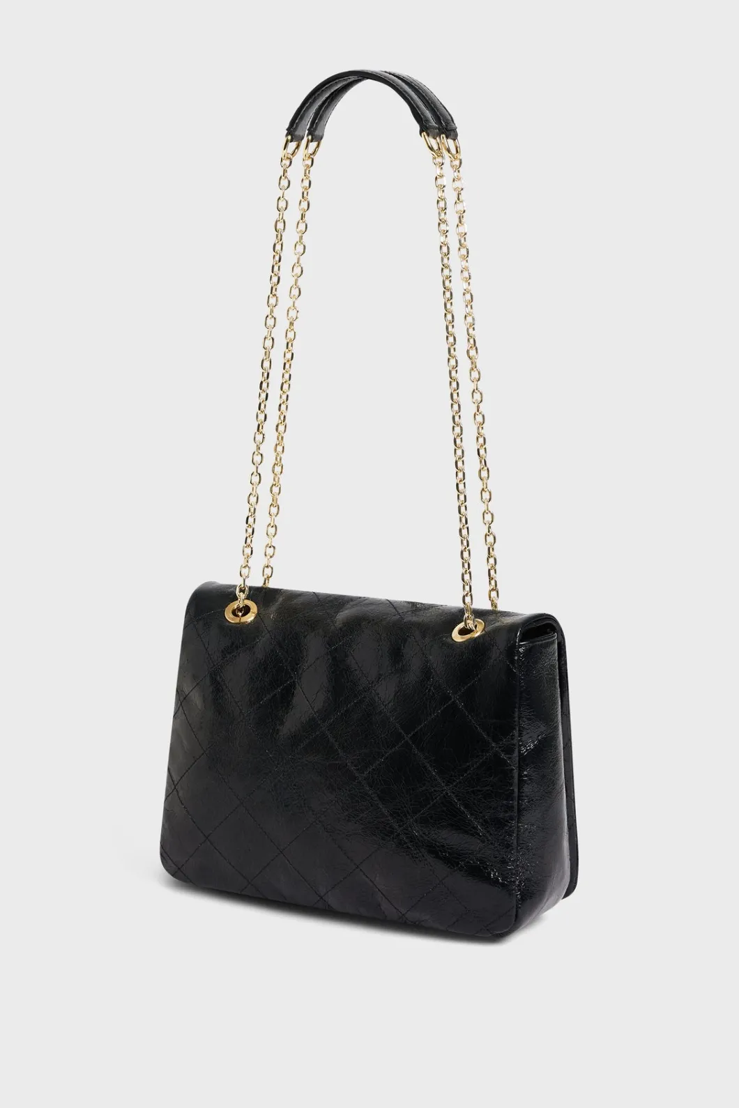 Sac travers en cuir matelassé - LEAH | Pablo Best