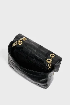 Sac travers en cuir matelassé - LEAH | Pablo Best