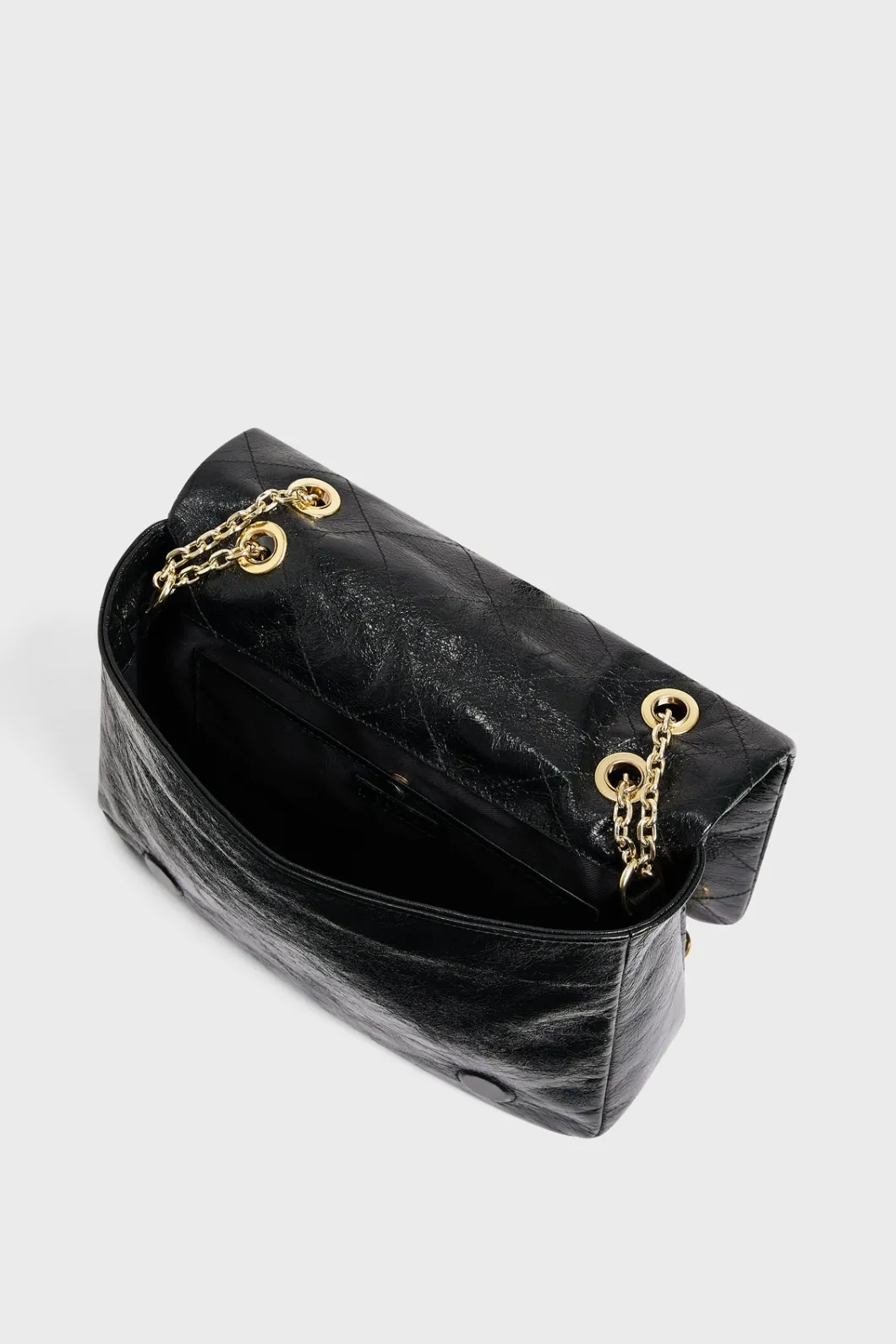 Sac travers en cuir matelassé - LEAH | Pablo Best