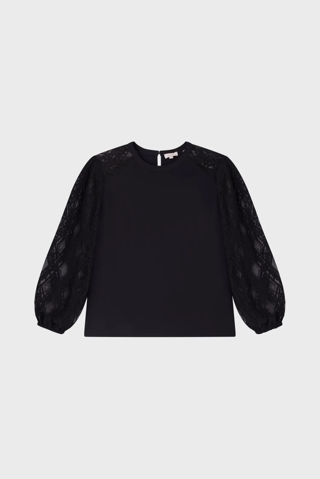 Top aux manches en dentelle - BRELLE | Pablo Discount
